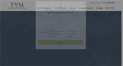 Desktop Screenshot of floridayachtmanagement.com